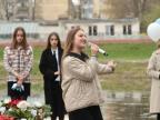 Лицеисты приняли участие в открытии фонтана в городском парке